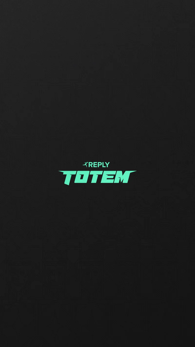 Reply Totem Wallpaper - Mobile Wallpaper (Black)