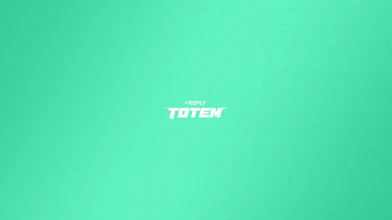Reply Totem Wallpaper - Desktop Wallpaper (Dark Green)