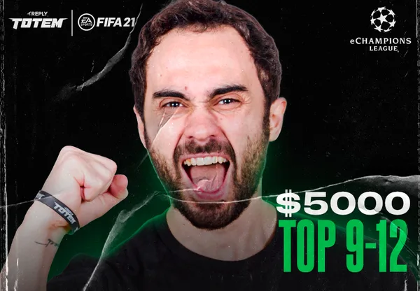 Simone "Figu7rinho" Figura among the Top 12 in the eChampions League 2021