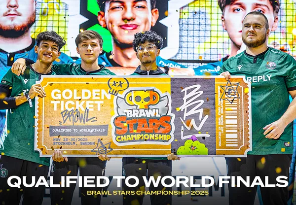 REPLY TOTEM FLIES TO THE BRAWL STARS WORLD FINALS IN STOCKHOLM 