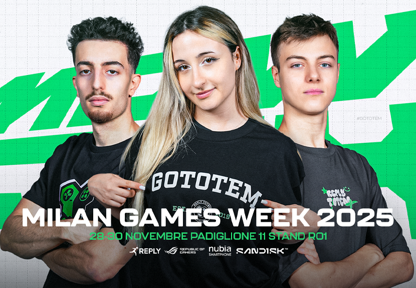 Reply Totem Returns to Milan Games Week 2025