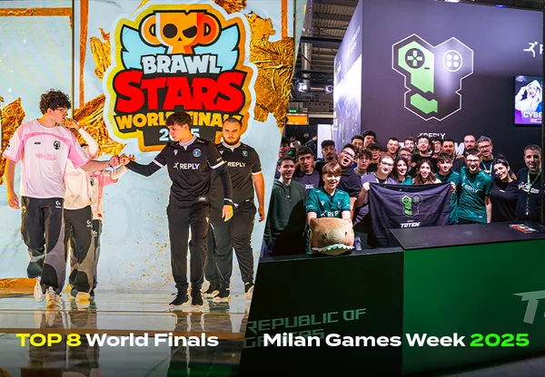 Weekend of Achievements: Reply Totem Between Milan Games Week 2025 and Brawl Stars World Finals