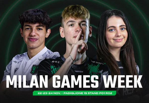 Reply Totem at the Milan Games Week 2024: Fourth consecutive edition for the Black-and-Green team