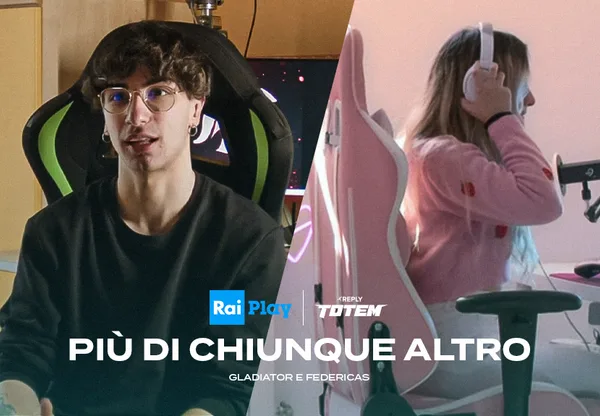REPLY TOTEM TALENT FEATURED ON RAI PLAY IN THE NEW “PIU’ DI CHIUNQUE ALTRO” DOCUSERIES