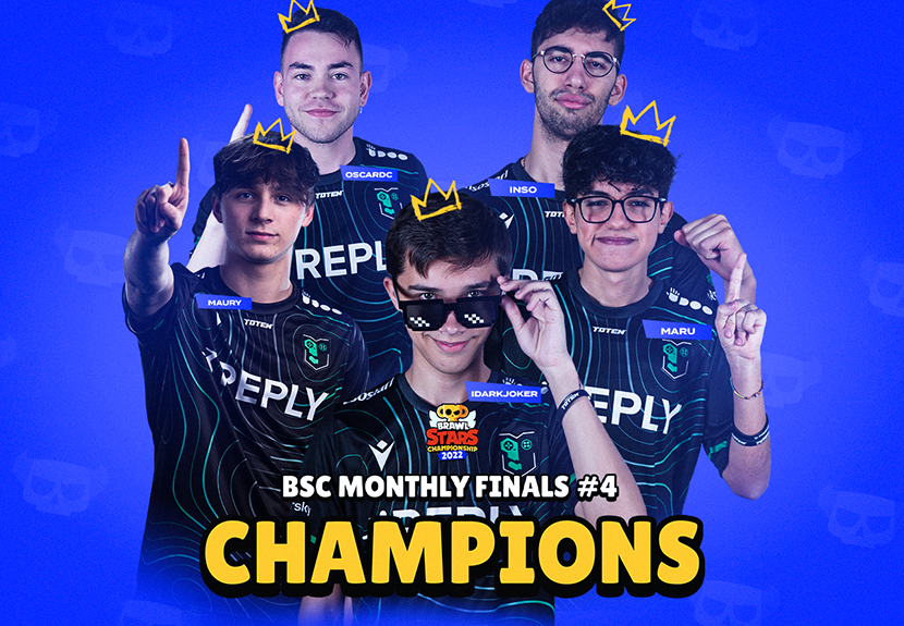 Reply Totem wins the BSC Monthly Finals!