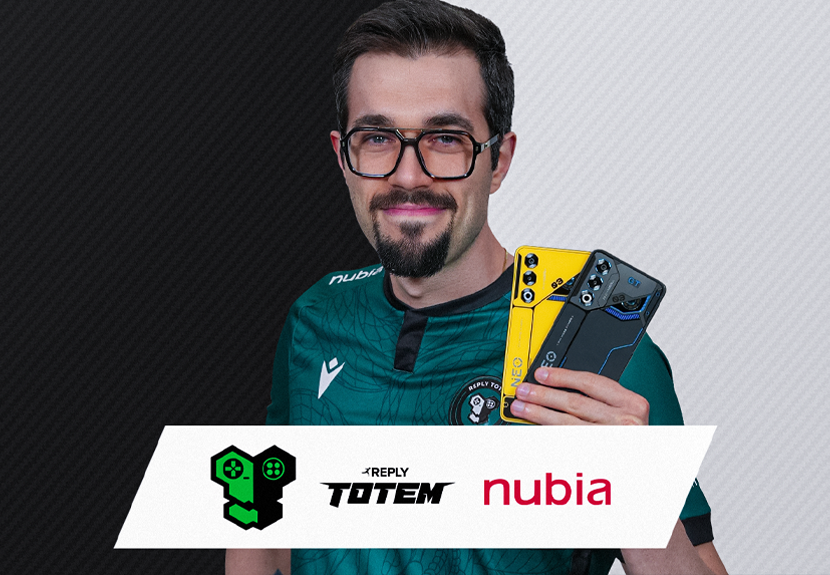 Reply Totem and nubia together for mobile gaming. New jersey, same goal: to win.