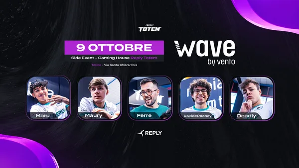 Reply Totem hosts a Wave side event at its Gaming House
