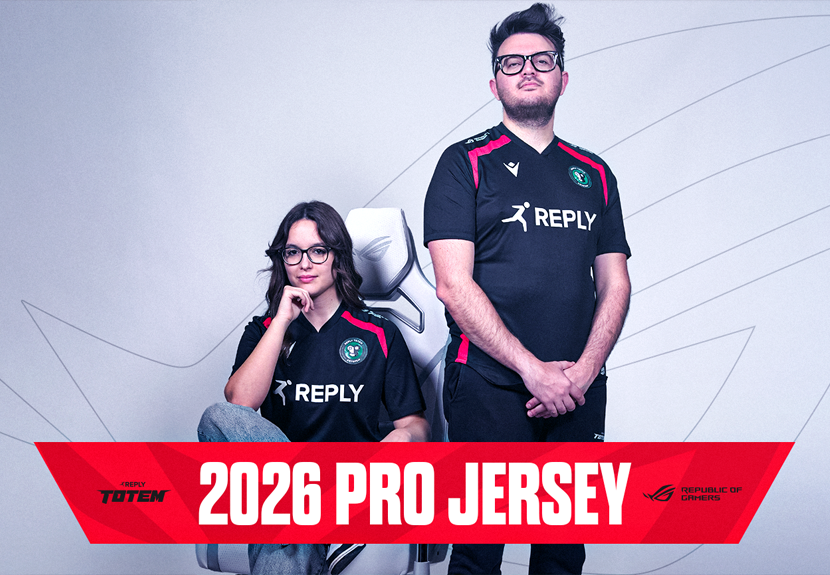 Reply Totem unveils the Pro Jersey 2026