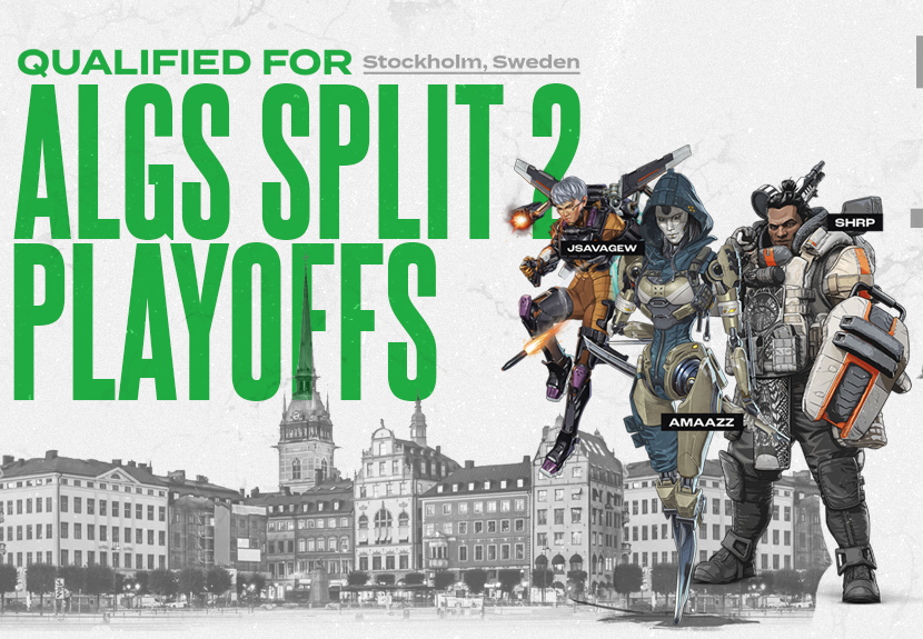 Reply Totem flies to Stockholm with Apex Legends!
