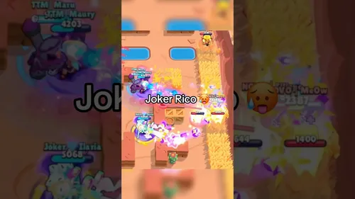 JOKER WITH RICO 🥵 #replytotem #brawlstars #gaming