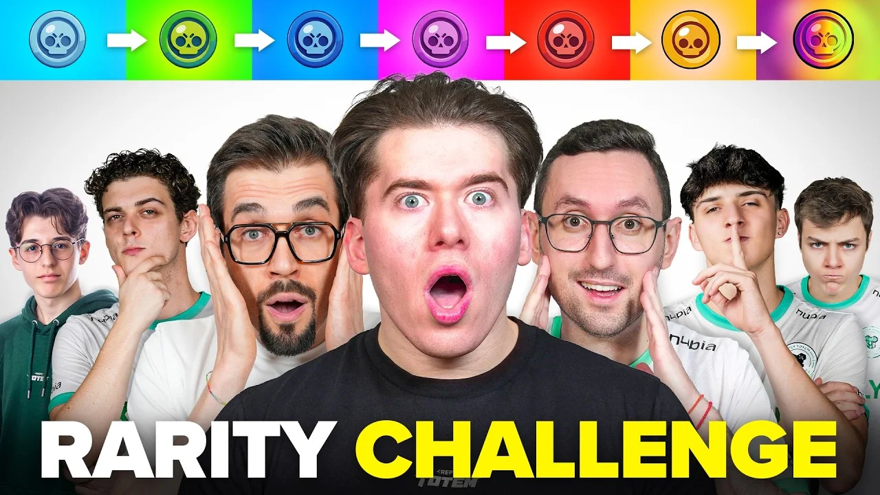IL PRIMO CHE COMPLETA TUTTE LE RARITÀ VINCE ⭐️ Brawl Stars